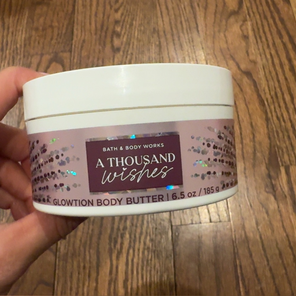 Bath & Body Works A Thousand Wishes Glowtion Body Butter - Pink and White - Picture 6 of 6